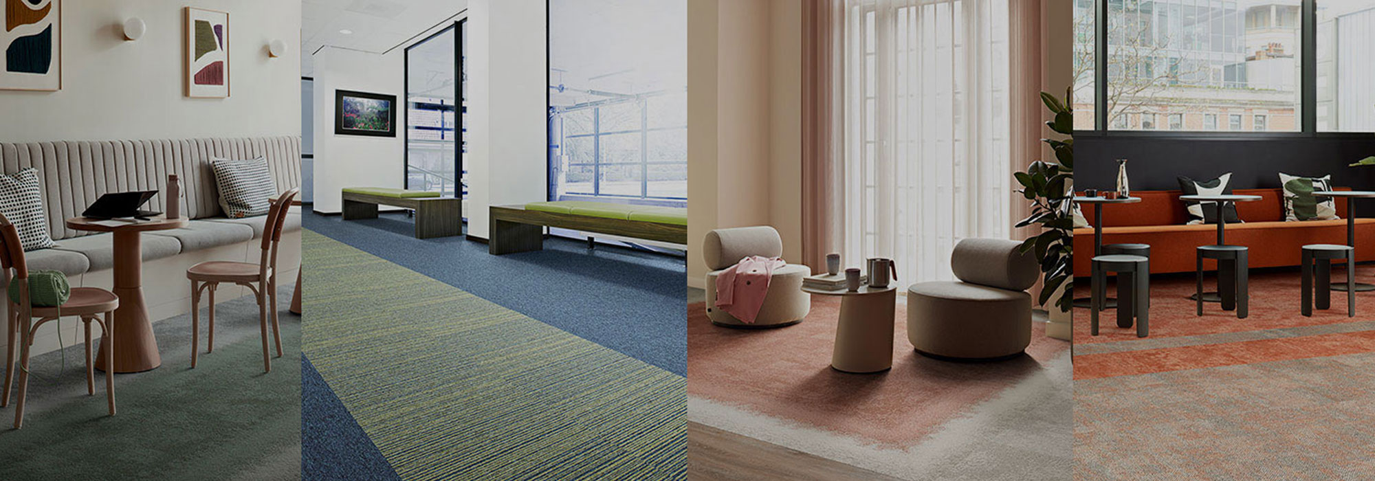 Carpet tiles in restaurant, office, hotel lobby and bedroom in Warrington